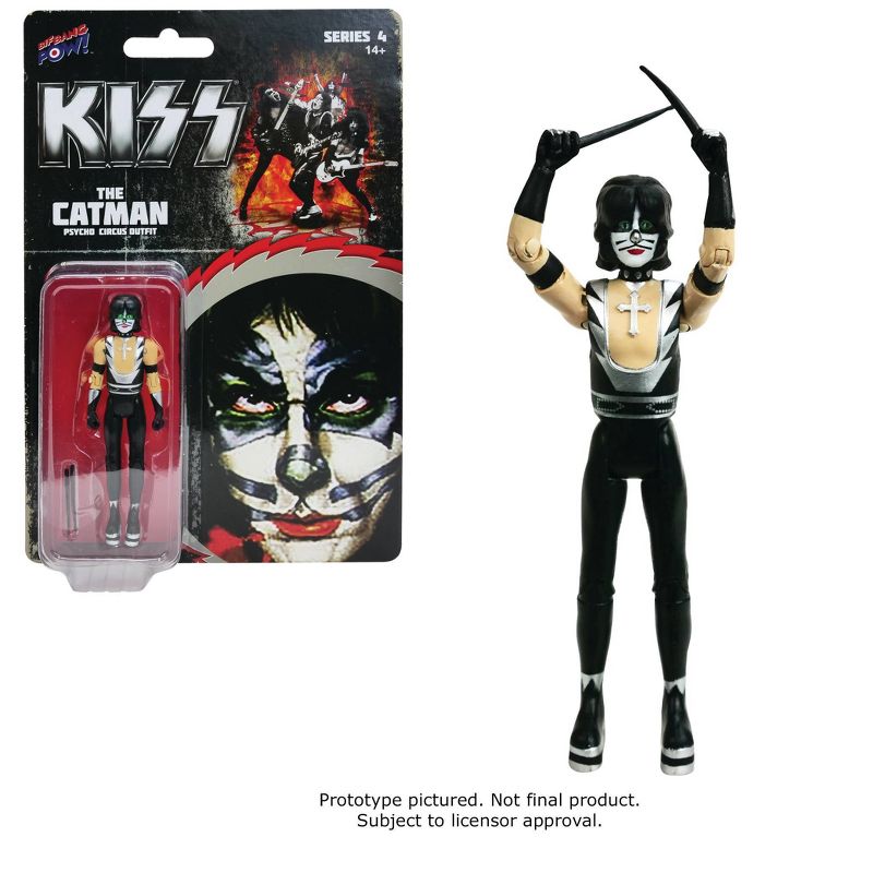 KISS Psycho Circus The Catman 3 3/4&#34; Action Figure (SDCC 2020 Debut)