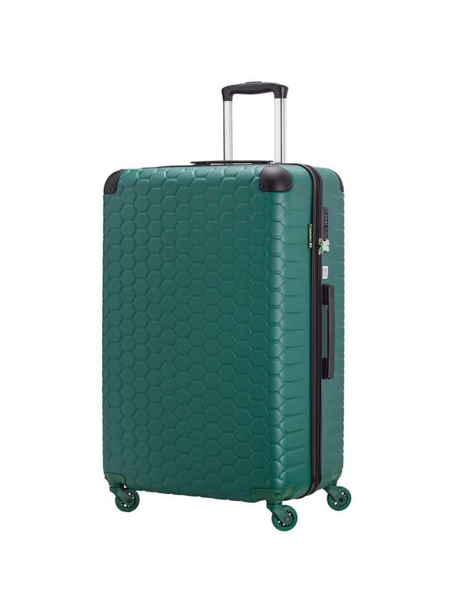 CARPISA 4 Wheel Green Large Hard Cabin Trolley - 47 cm