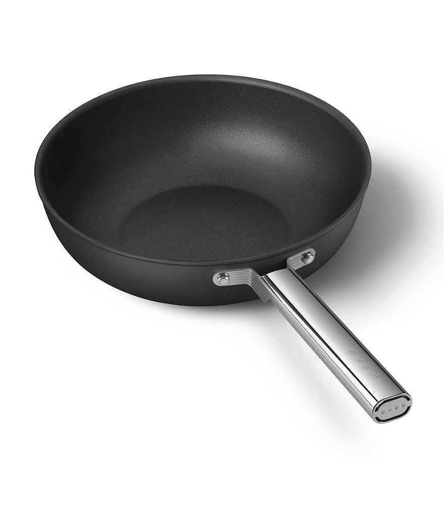Smeg 50s Retro Style Nonstick 12#double; Wok Pan