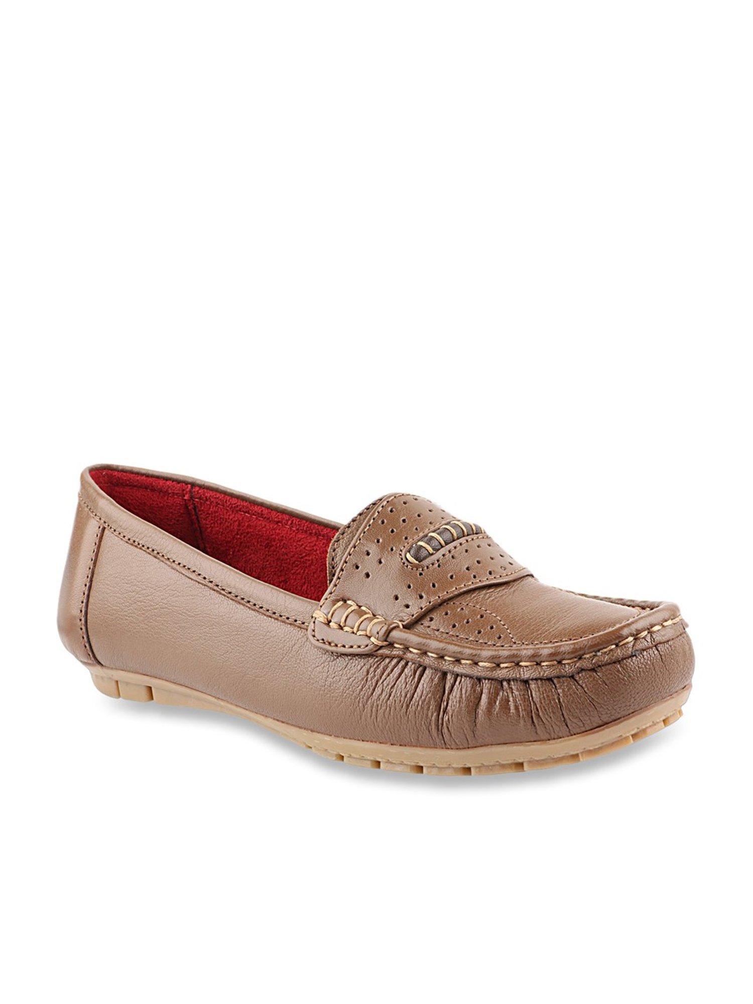 MediFeet Women's Brown Casual Loafers