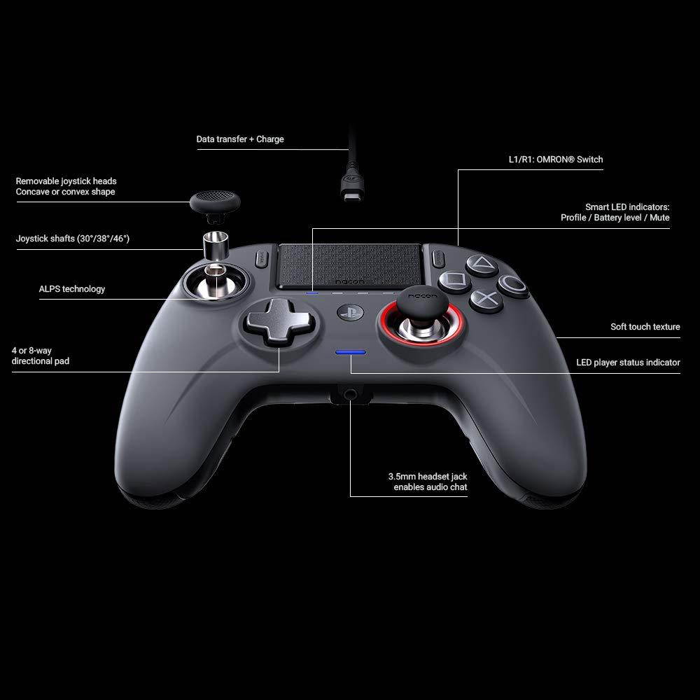 NACON Controller Esports Revolution Unlimited Pro V3 PS4 Playstation 4 / PC (Wireless/Wired)