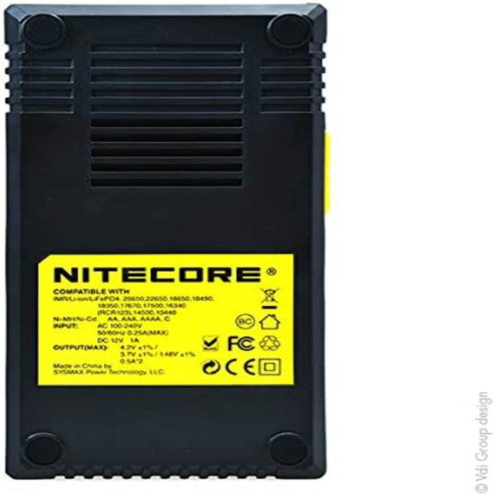 Nitecore D2 Nitecore Digicharger D2 Universal Smart Charger