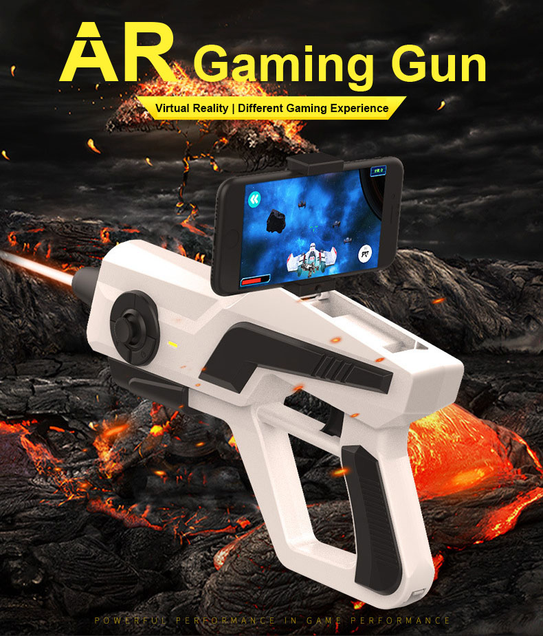 Smart Somatosensory AR Gun Pistol Bluetooth Handle Phone Game Augmented Reality Accurate Shooting Decompression Toys