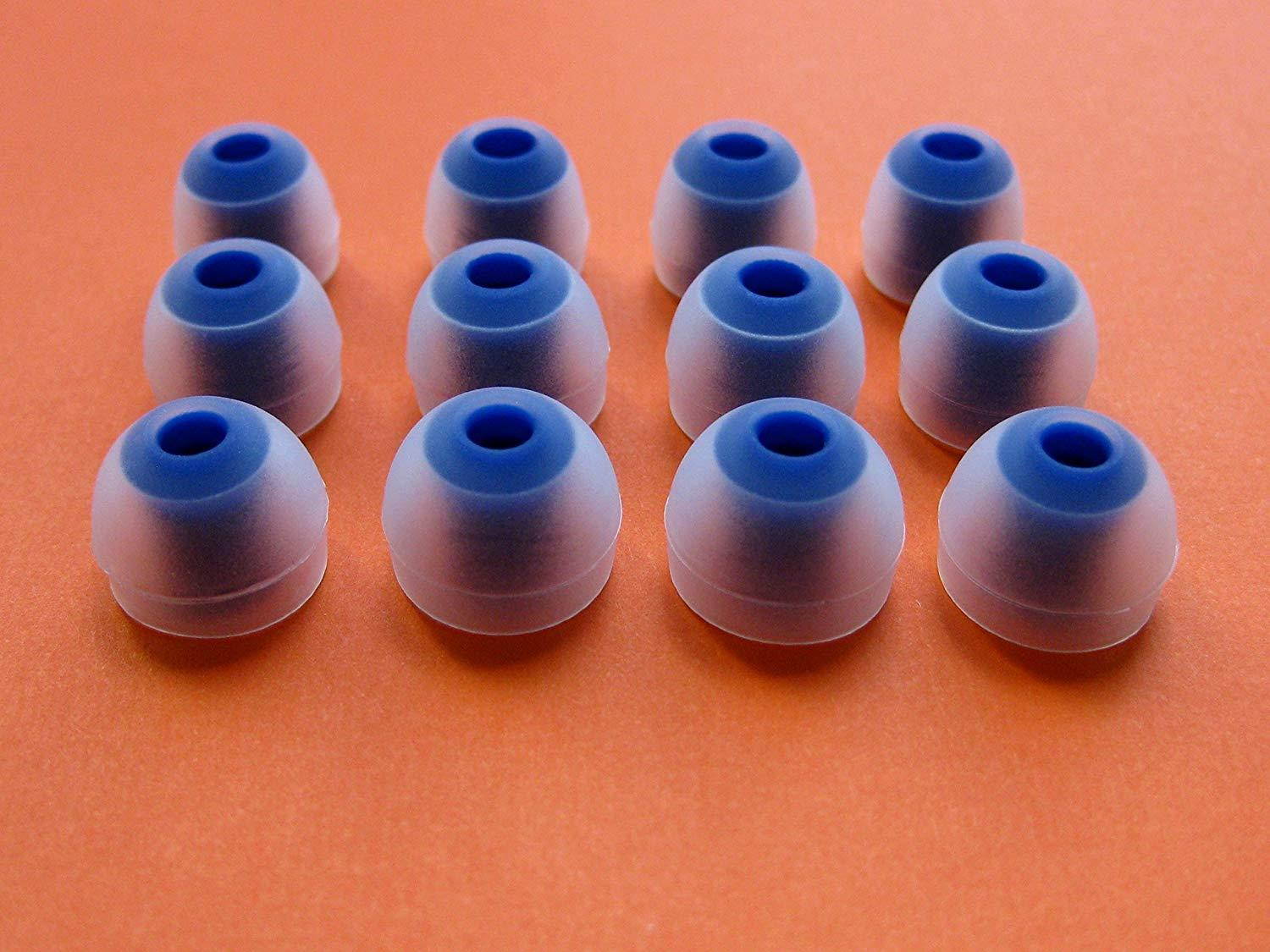 12pcs (CL-BL)- S/M/L Replacement Set Earbuds Eartips for Jaybird Freedom F5, Jaybird X3 and Jaybird Run Wireless Bluetooth In Ear Earphones/Headphones