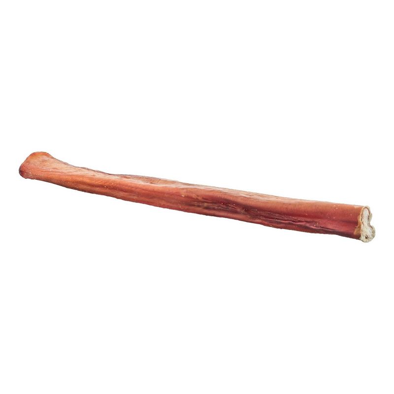 Paw Love Thick Cut Bully Beef Stick Dog Rawhide Dog Treats - 12"