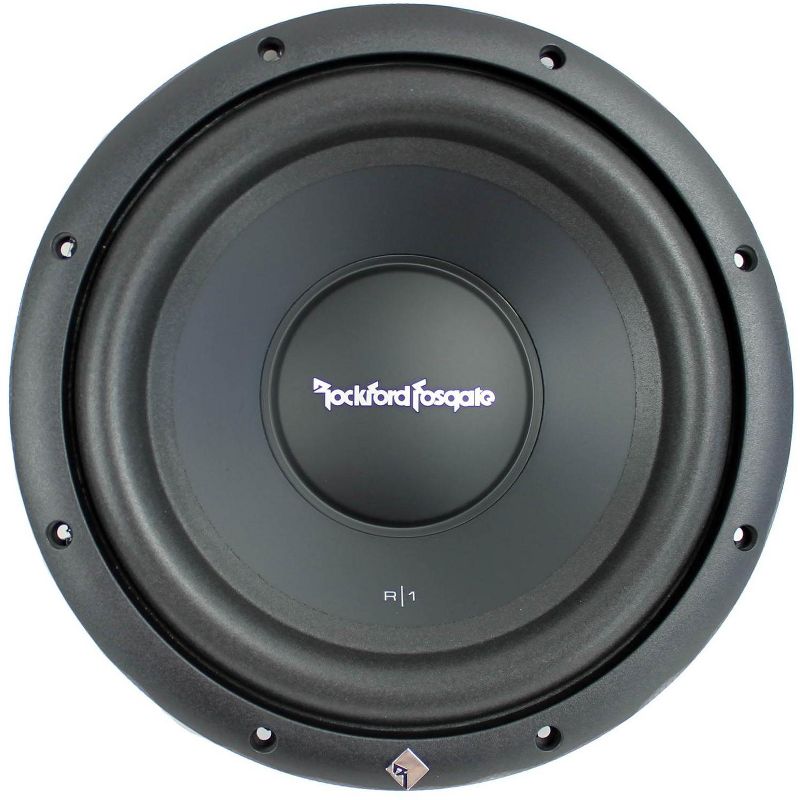 Rockford Fosgate R1S4-10 10" Prime 300 Watt 4-Ohm SVC Subwoofer with Sealed Box
