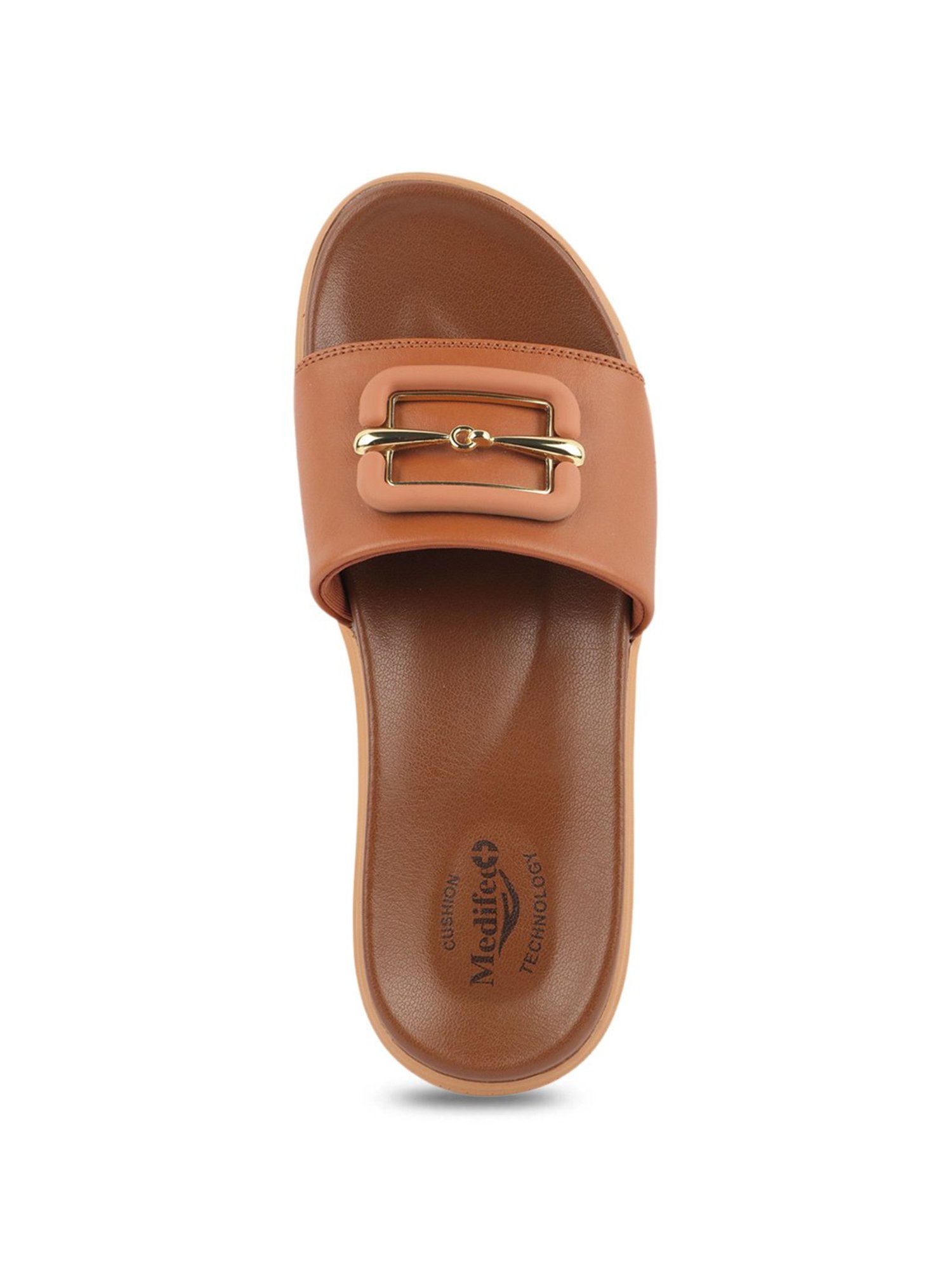 MediFeet Women's Tan Casual Sandals