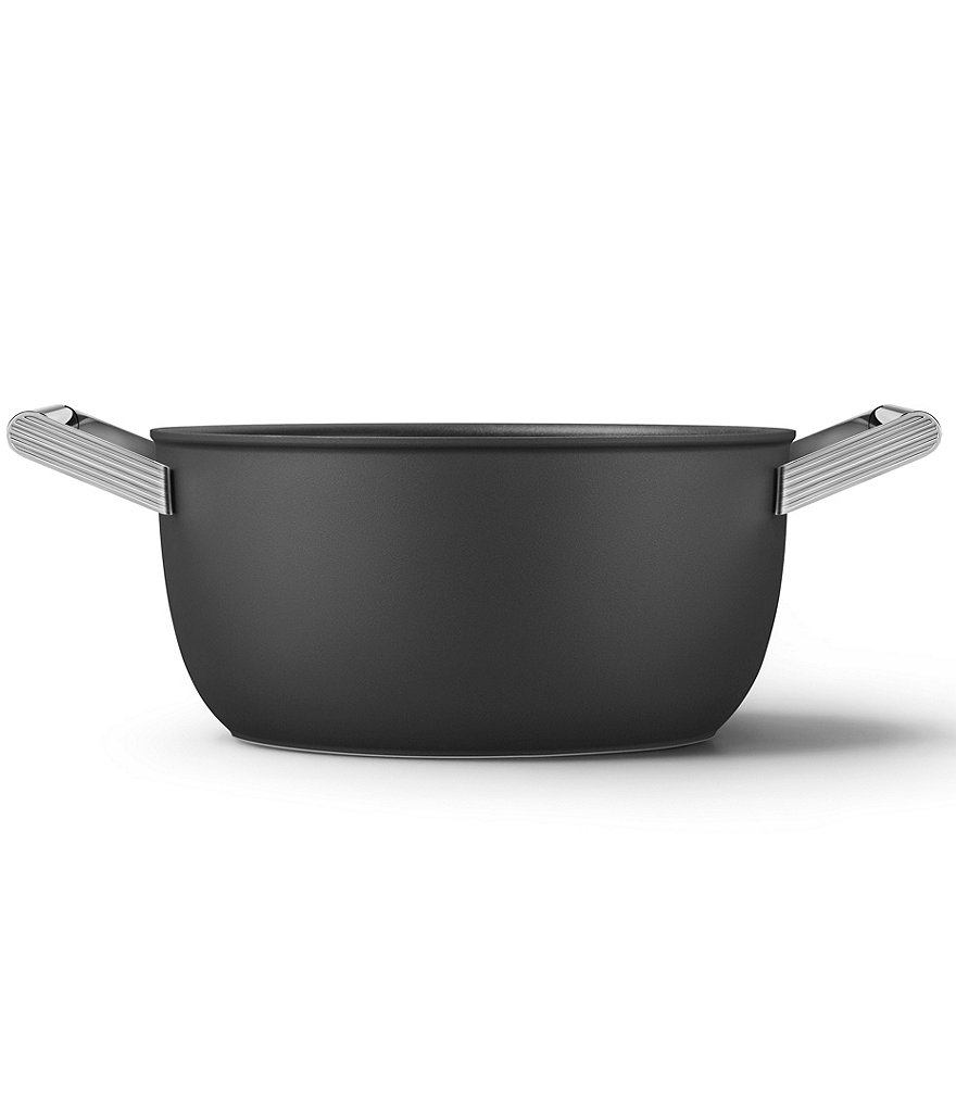 Smeg 50s Retro Style Nonstick 5-Quart Casserole w/Lid