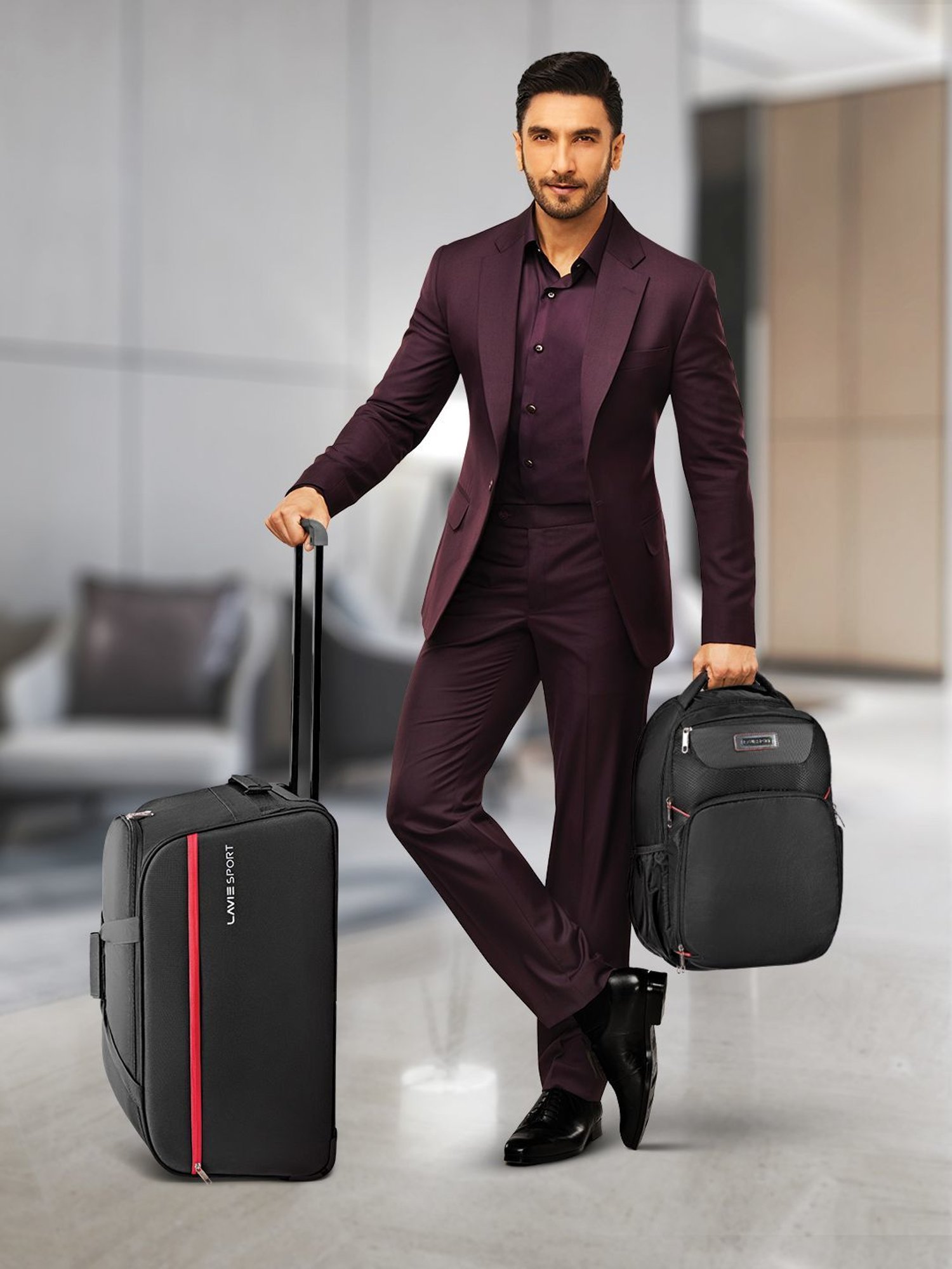 LAVIE SPORT Teal Solid Duffle Bag