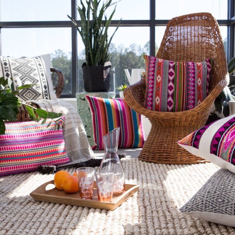 22&#34; Rosado Striped Throw Pillow - Jaipur Living