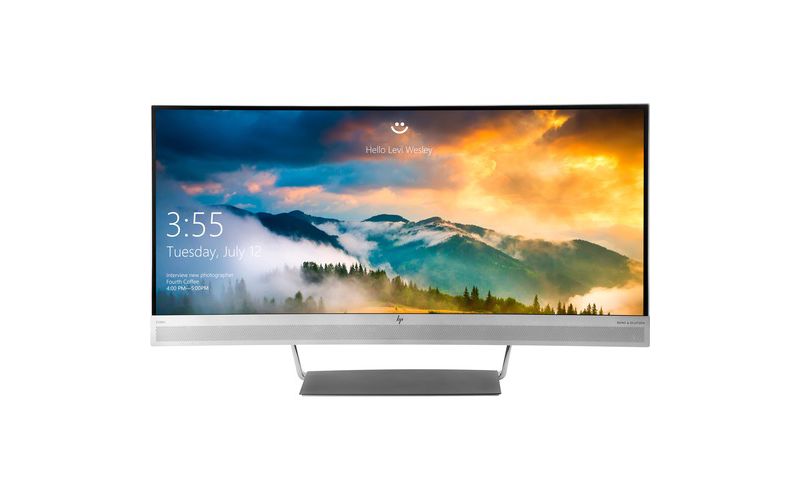 HP S340c 34" Curved LCD Business Monitor - 3440 x 1440 UW-QHD Display - 21:9 Aspect Ratio - Three-sided micro edge display - 1 x USB-C Connection port