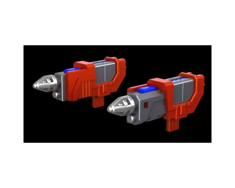 KP-01OP Shoulder and Missile Kit Upgrade Kit for Optimus Prime | Japanese Version | KFC Toys Action figure accessories