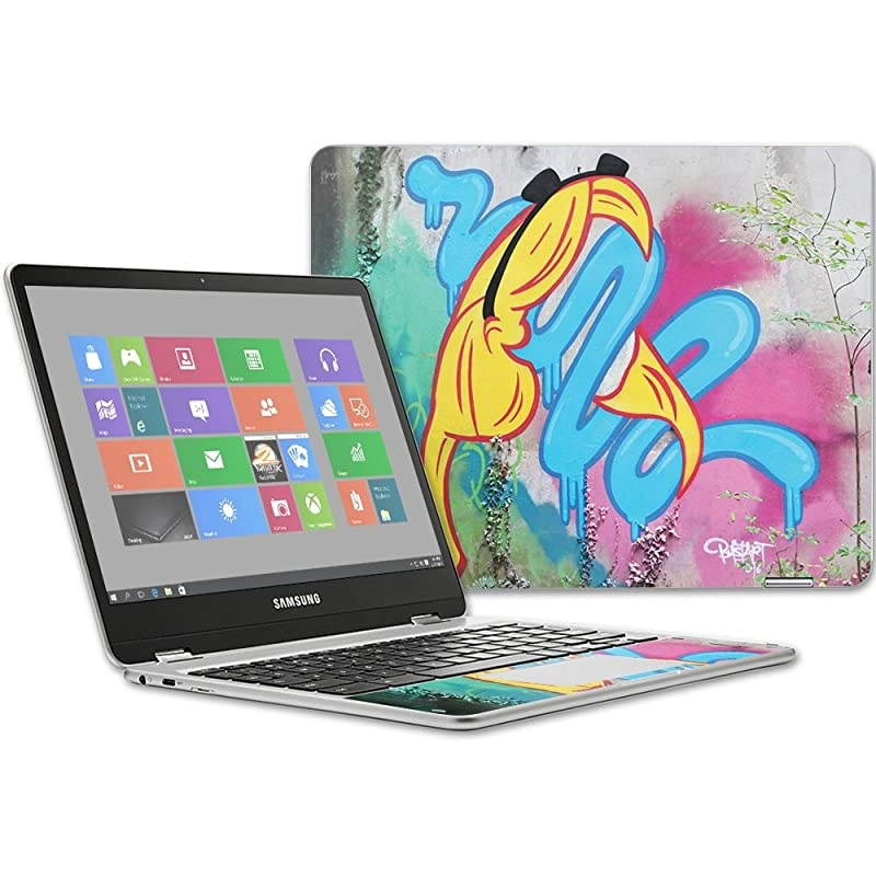 Skin Compatible with Samsung Chromebook Plus 1232017 Twisted Wonderland | Protective Durable and Unique Vinyl wrap Cover | Easy to Apply Remove | Made in The USA