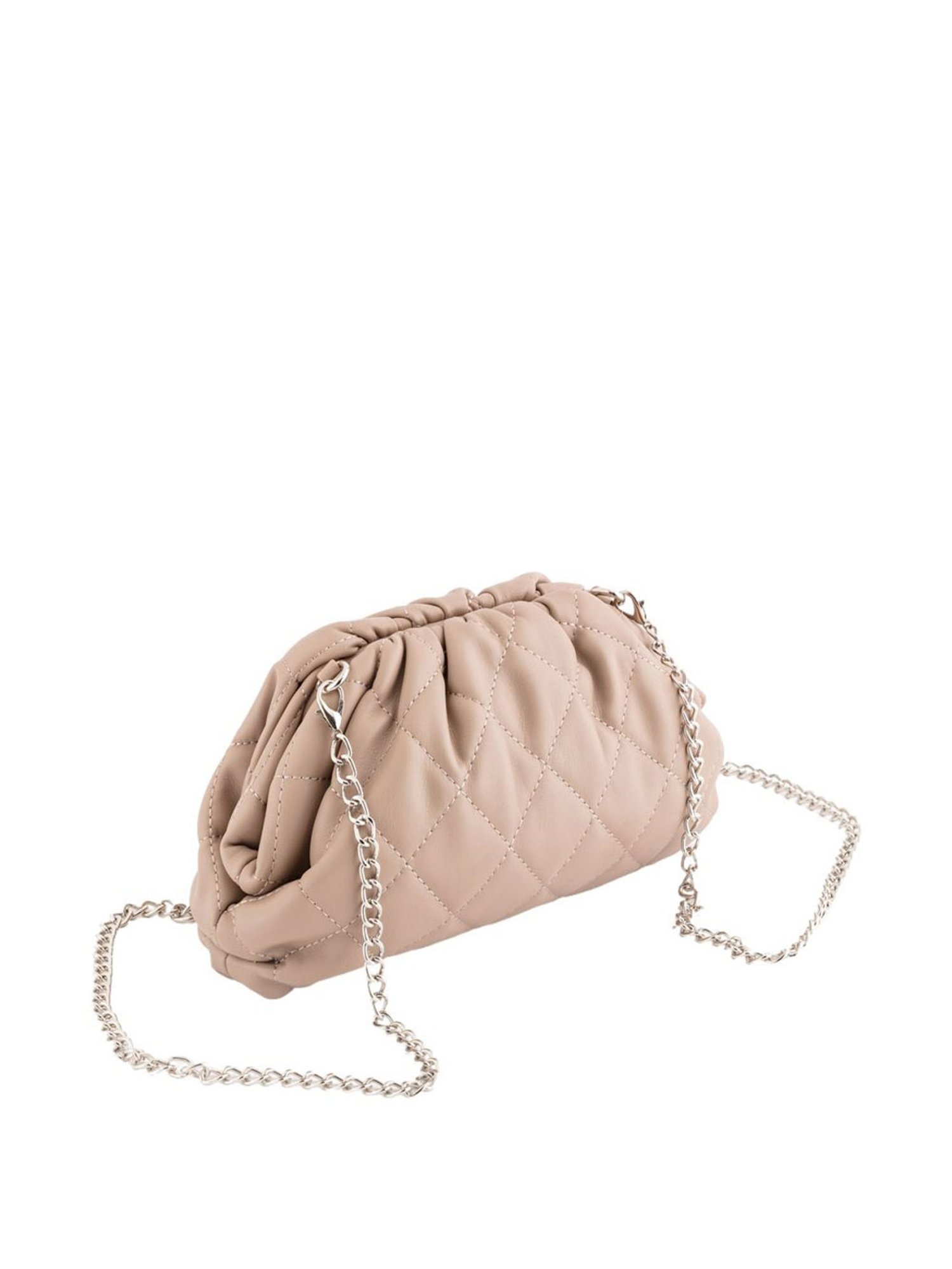 Carpisa Marina V1 Sand Faux Leather Quilted Sling Handbag
