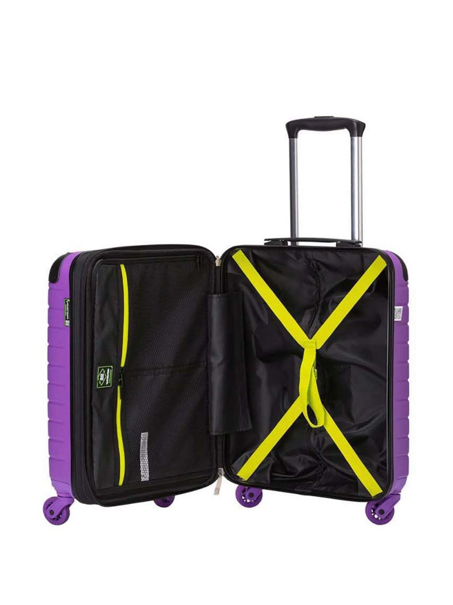 CARPISA 4 Wheel Violet Small Hard Cabin Trolley - 36 cm