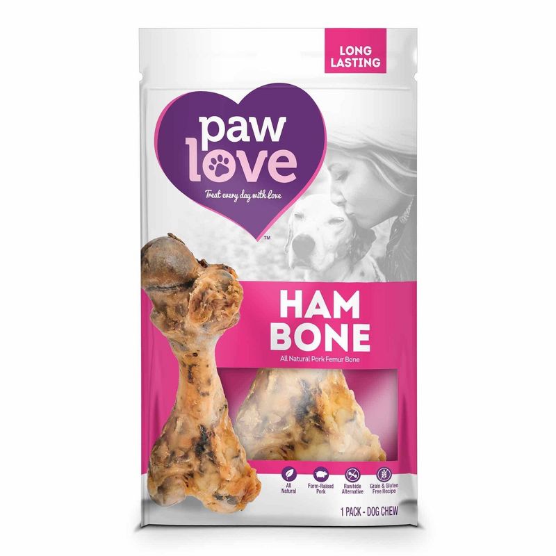 Paw Love Ham Bone Dog Treats