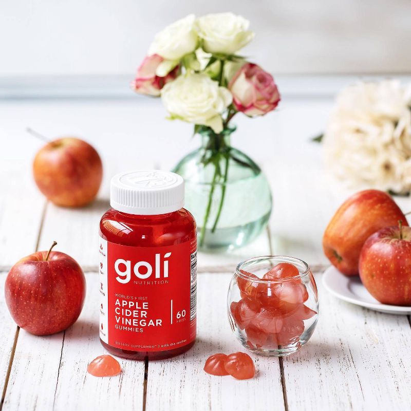 Goli Apple Cider Vinegar Gummies - 60ct