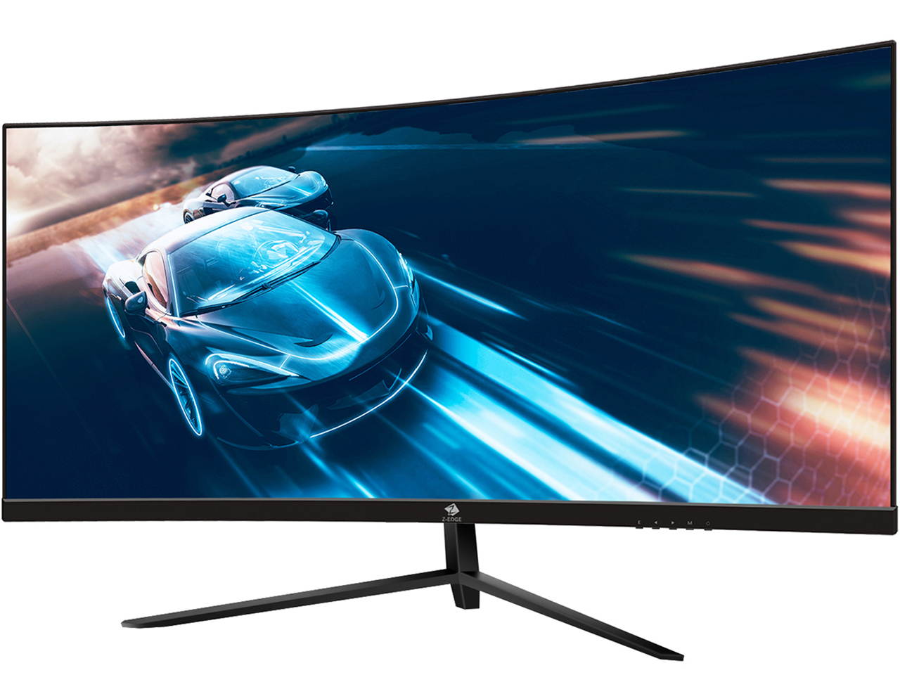 Z-EDGE UG30 30" 21:9 Ultrawide WFHD 2560x1080 200Hz 1ms1500R Curved Gaming Monitor, FreeSync, HDR10, HDMI x2, DisplayPort, USB, Built-in Speakers