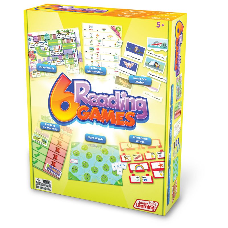 Junior Learning Reading Games 6ct