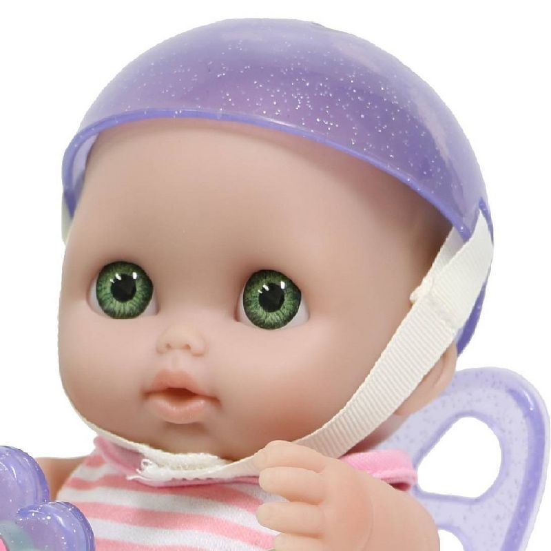 JC Toys Lil' Cutesies 8.5" All Vinyl Baby Doll with Tricycle
