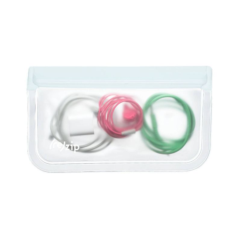 (re)zip Leak-proof Clear Reusable Storage Bag Kit - 5ct