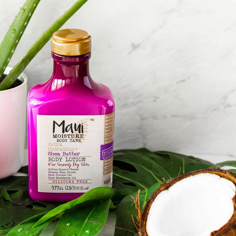Maui Moisture Extra Hydrating Shea Butter Body Lotion - 19.5 fl oz