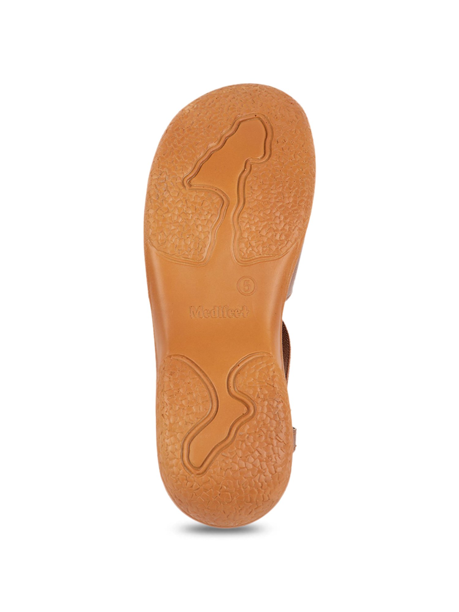 MediFeet Women's Tan Sling Back Sandals