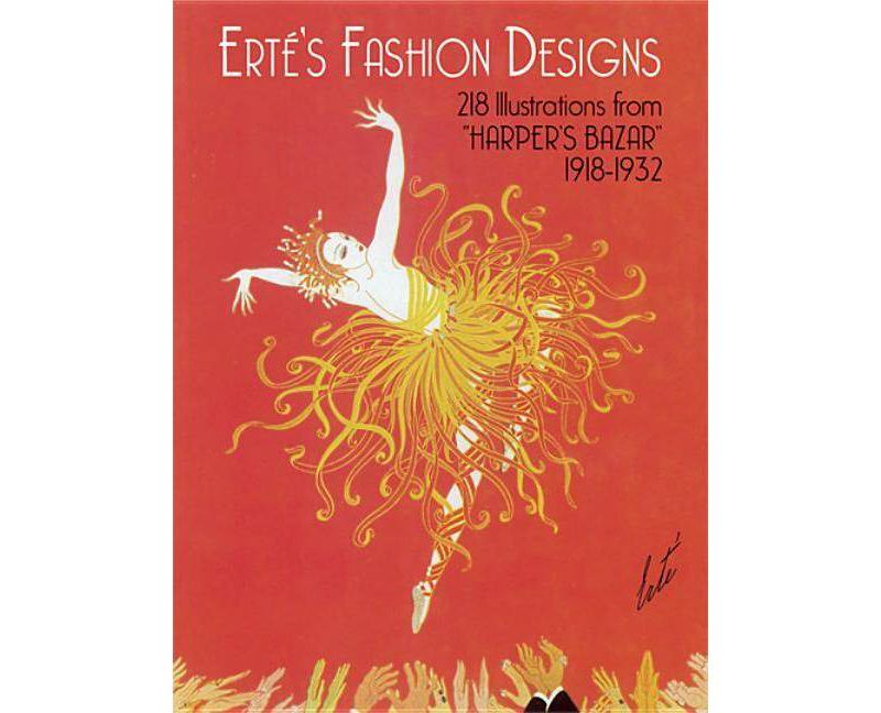 Ert'e's Fashion Designs - (Dover Fine Art, History of Art) by  Erte (Paperback)