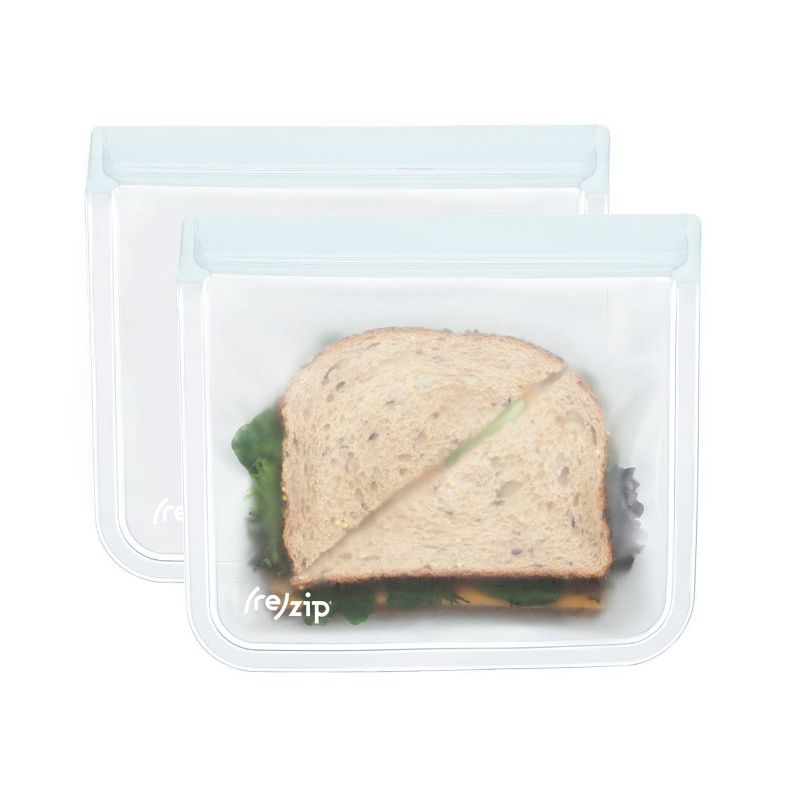 (re)zip Leak-proof Clear Reusable Storage Bag Kit - 5ct