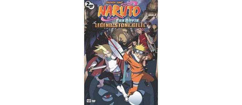 Naruto the Movie: Legend of the Stone of Gelel (DVD)(2008)