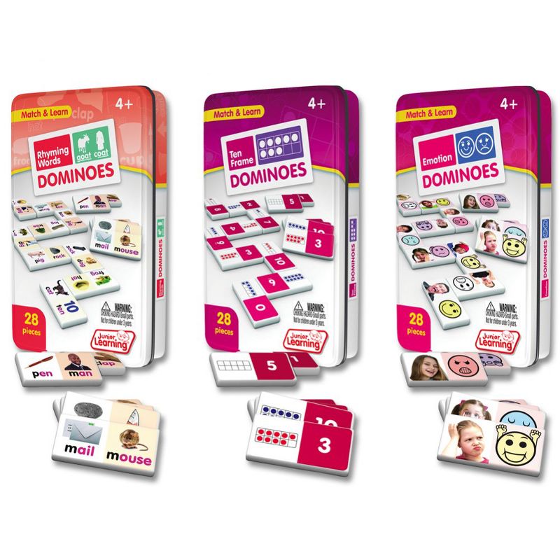 Junior Learning: Learning Dominoes - Set of 3