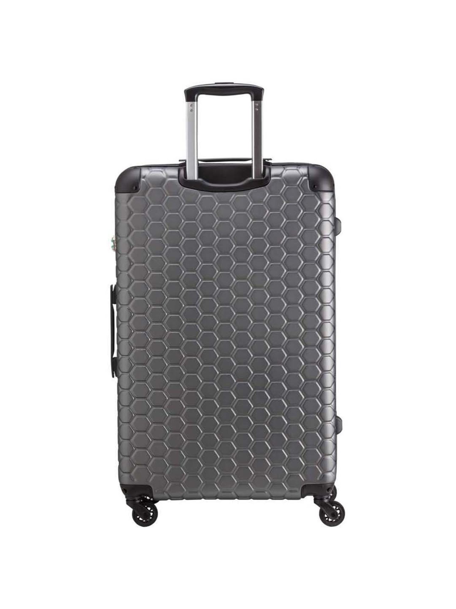 CARPISA 4 Wheel Grey Extra Large Hard Cabin Trolley - 52 cm