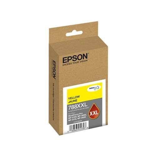 Epson 788XXL DURABrite Ultra Extra High Capacity Yellow Ink Cartridge, 4000 Yield (T788XXL420)