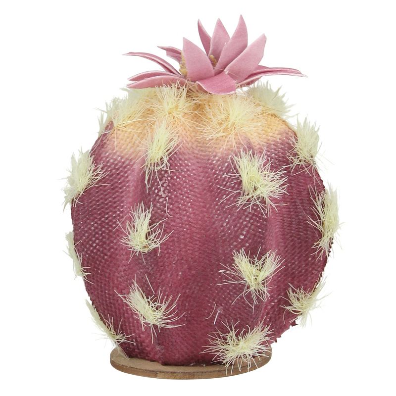 Northlight 4.5" Flowering Cactus Artificial Plant Table Top Decoration - Pink/Yellow