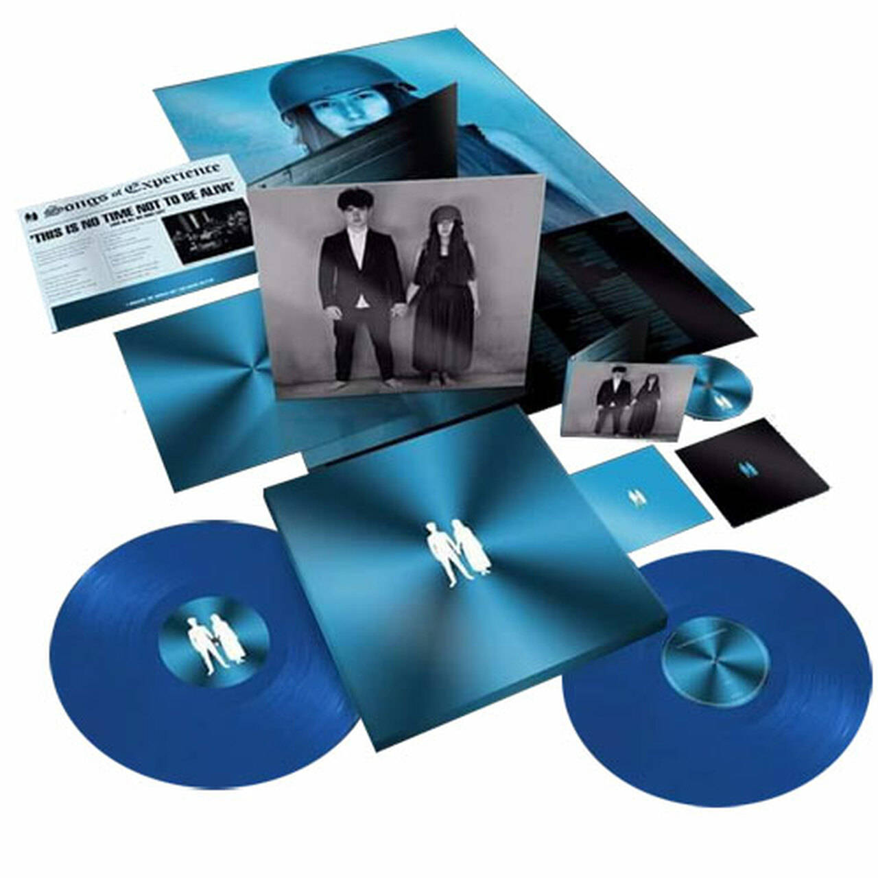 U2 Songs of Experience Numbered Limited Edition 180g 2LP & CD Box Set (Blue Vinyl)