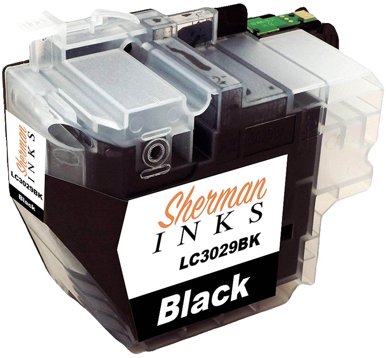 Sherman Replacement Ink Cartridge 5 Pack LC3029 for Printer: Brother MFC-J5830DW MFC-J5830DWXL MFC-J5930DW MFC-J6535DW MFC-J6535DWXL MFC-J6935DW