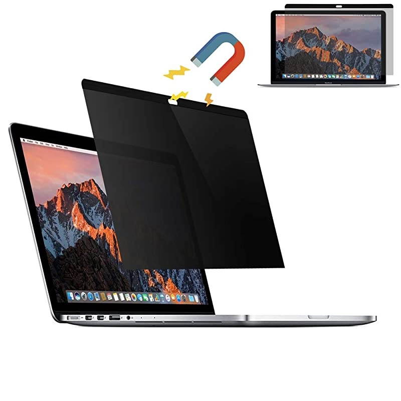 15 inch Magnetic Privacy Filter Screen Protector AntispyAntiGlare Film Compatible MacBook Pro 154 2016Current Version A1707A1990 Models