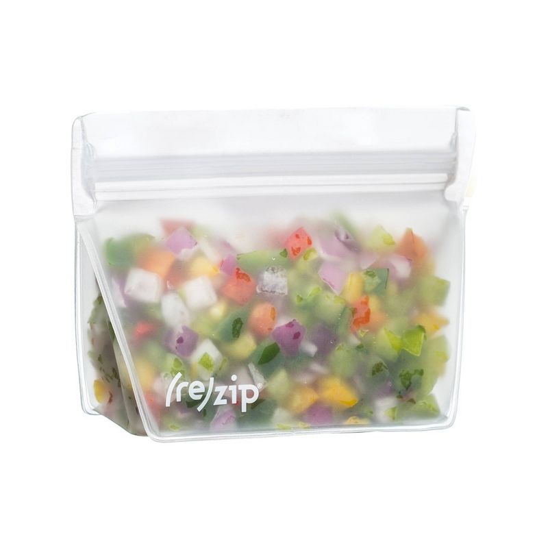 (re)zip Leak-Proof Clear Reusable Stand Up Storage Starter Kit - 5ct