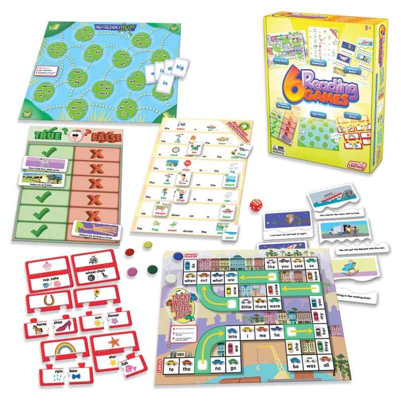 Junior Learning Reading Games 6ct