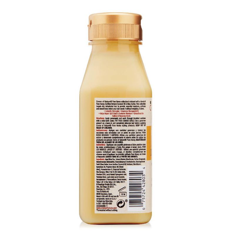 Cream of Nature Pure Honey Knot Away Leave-In Detangler - 8oz
