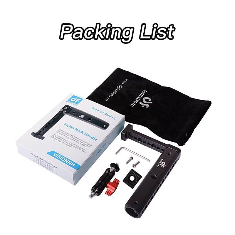 Vision Hold Plate Grip Extension Rods Bar Monitor Mount Accessories Compatible with Ronin SSCRSC2RS2DJI RS2 Gimbal Setup Mounting Microphone