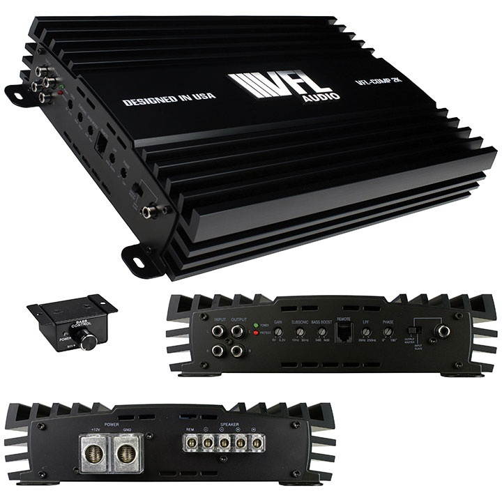 American Bass VFLCOMP2K Vfl Audio Competition Amplifier 2000 Watts Rms D Class