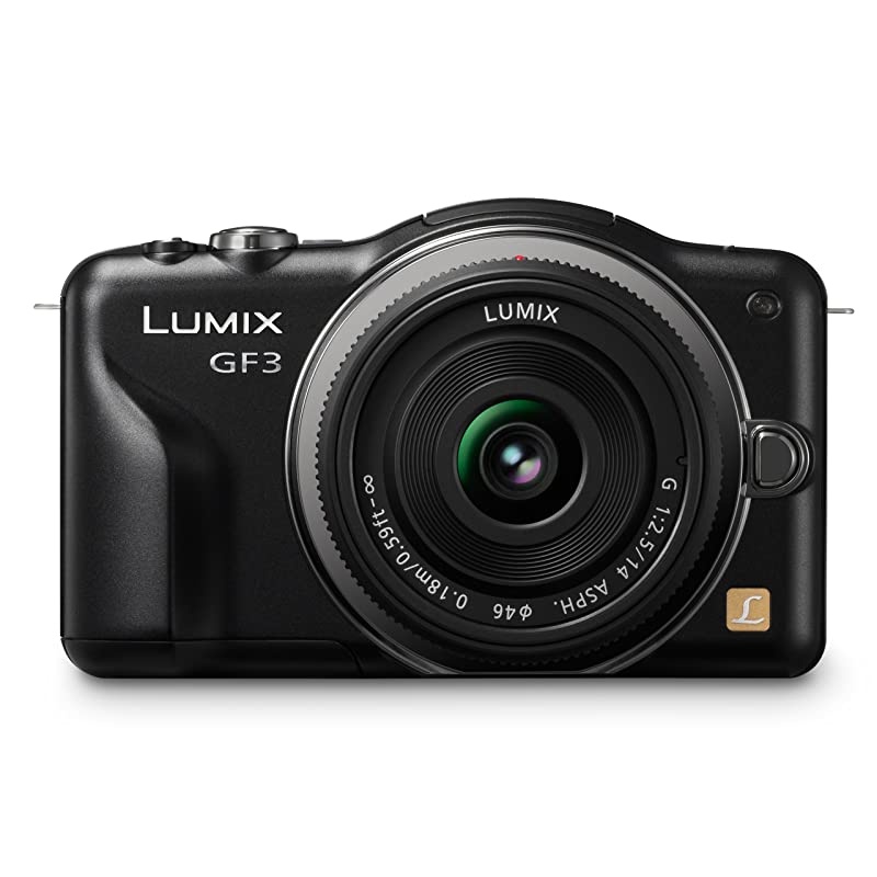 Lumix DMC-GF3CK Kit 12.1 MP Digital Camera with 14mm Pancake Lens