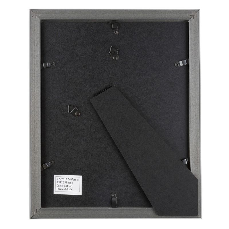 Picture Frame with Stand & Hanging Hooks Black 8"x10" 6pk - Lavish Home