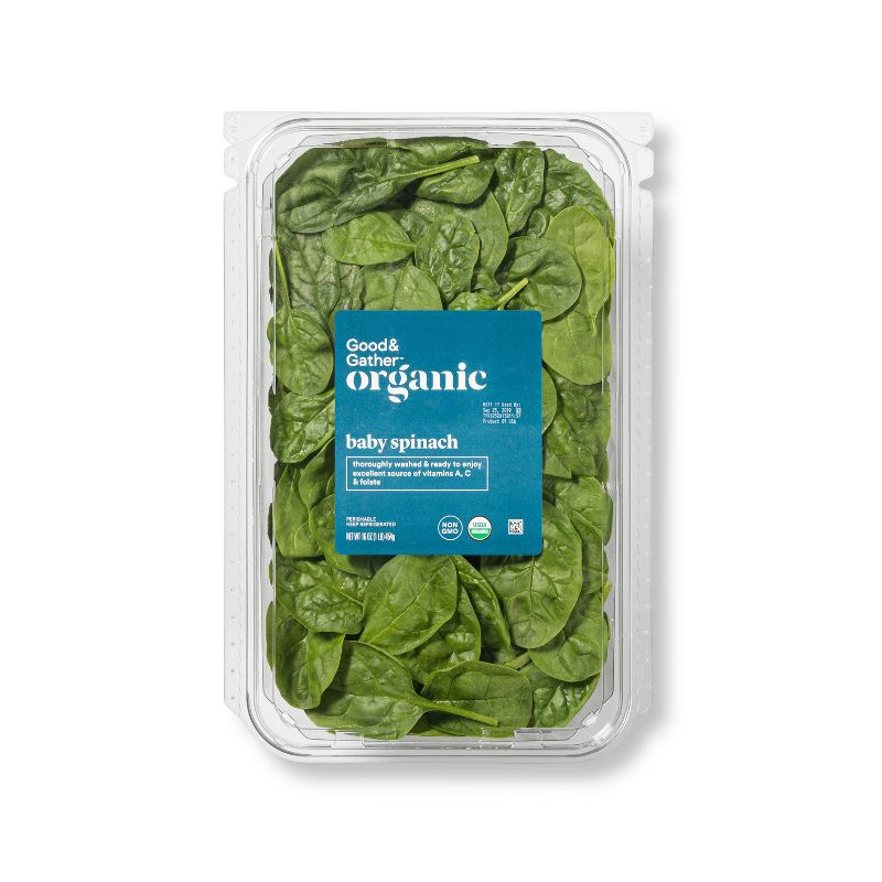 Organic Baby Spinach - 16oz - Good & Gather™