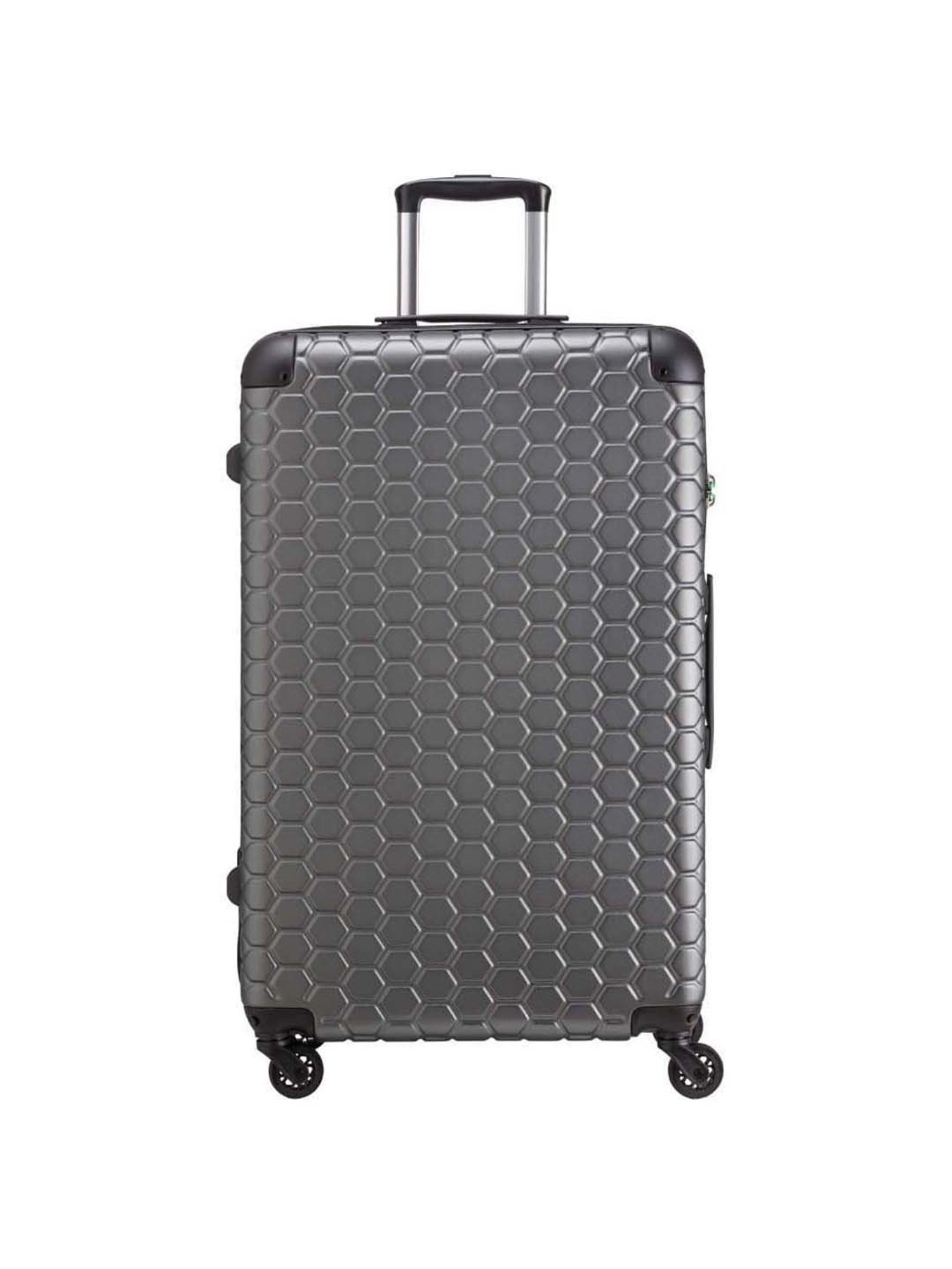 CARPISA 4 Wheel Grey Extra Large Hard Cabin Trolley - 52 cm