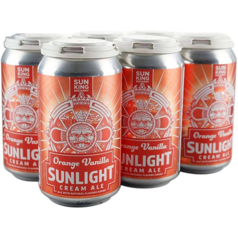 Sun King Orange Vanilla Sunlight Cream Ale Beer - 6pk/12 fl oz Cans