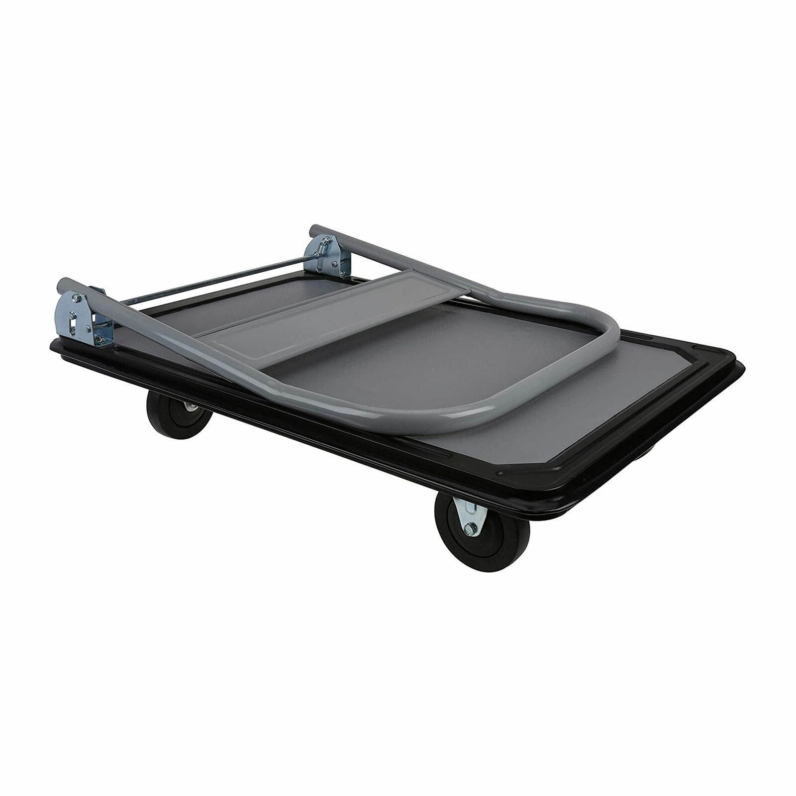 Olympia Tools Heavy Duty 660 Pound Capacity Rolling Platform Hand Cart, Grey