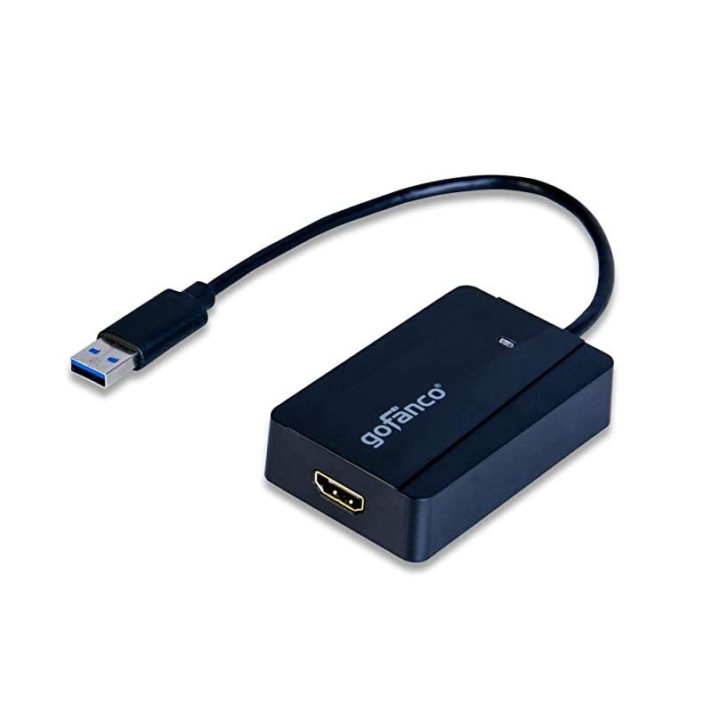 USB 3.0 to HDMI or DVI Video Graphics Card Adapter for Multiple Monitors w/ Audio Up to 2560x1440 for Windows & Mac Systems Using DisplayLink [Includes HDMI-to-DVI Converter Part] (USB3HDMI)