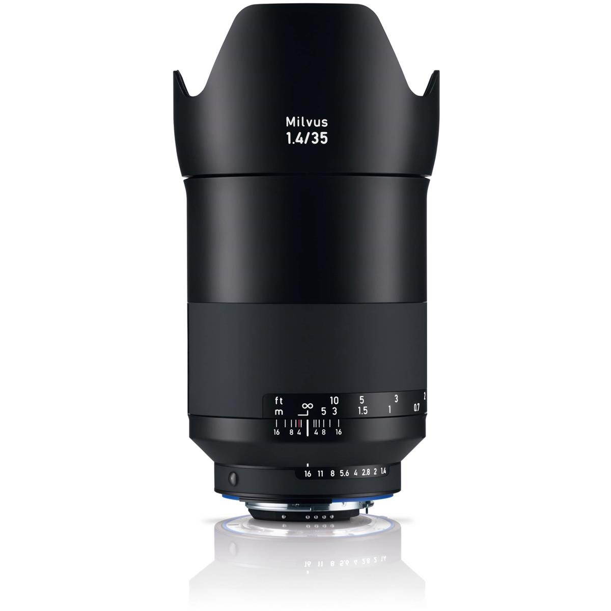 Zeiss 35mm f/1.4 Milvus ZF.2 Lens for Nikon F